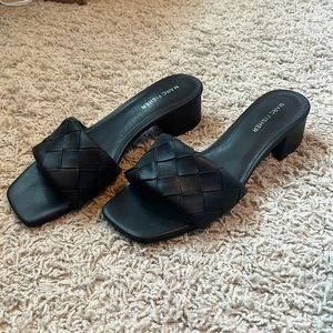 Marc Fisher black heeled sandal size 7